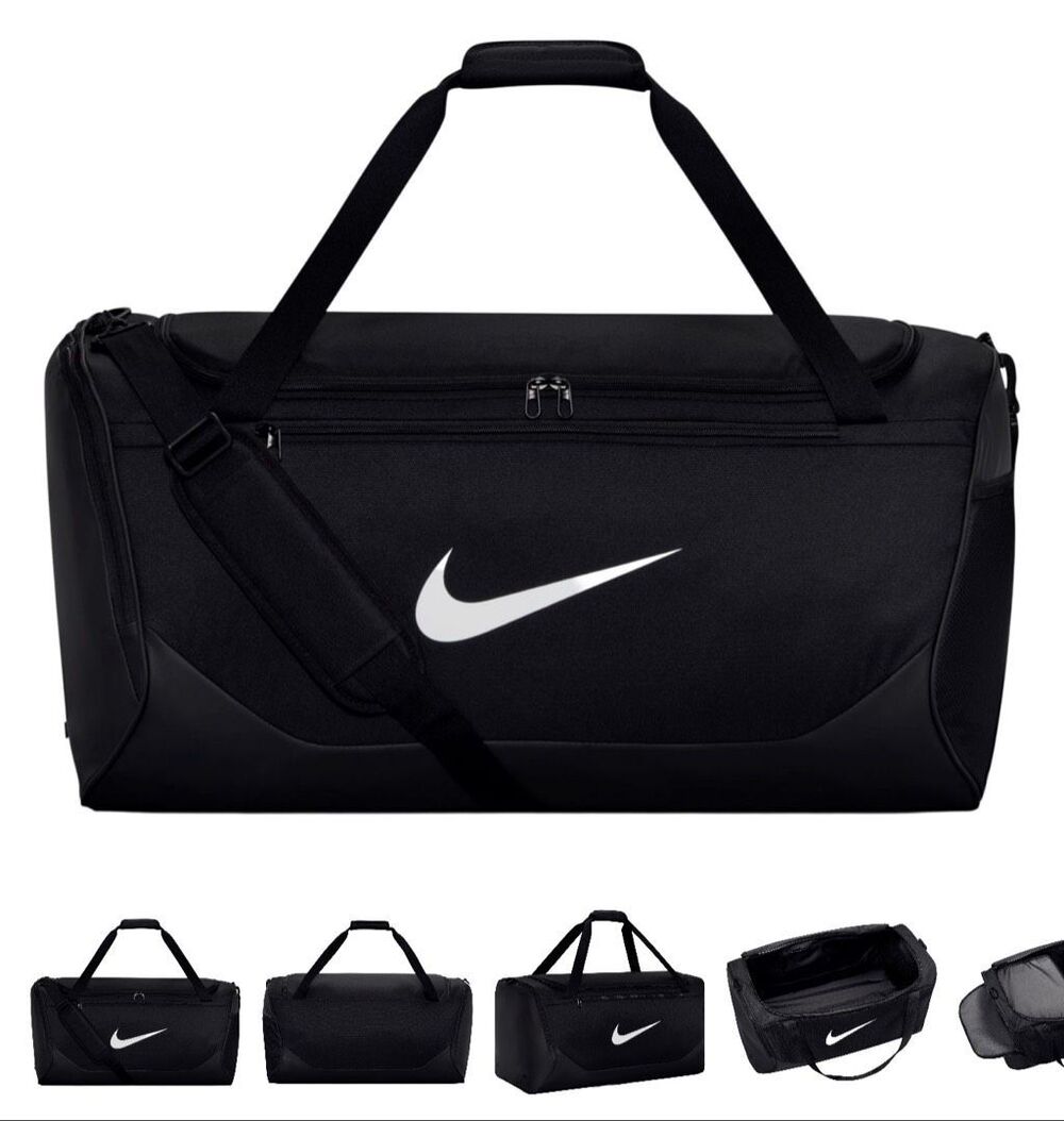 Nike Braslia Training Duffel Bag Small 41L Black / BA5976-010 / 20βH x 10βW x 11